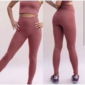 Girlfriend Collective Ultralight Leggings Fig Sz M